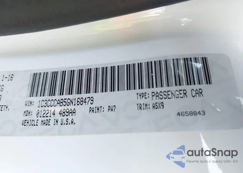 2016 Chrysler 200 Limited из США, поврежденный, VIN 1C3CCCAB5GN168479